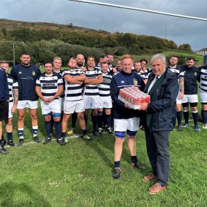 Ilfracombe RFC Sandford Orchards Devon Merit Table Team of the Month September 2022.